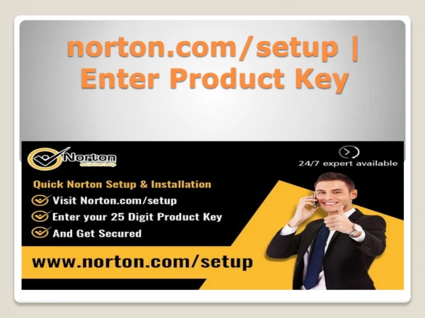 norton com setup enter product key