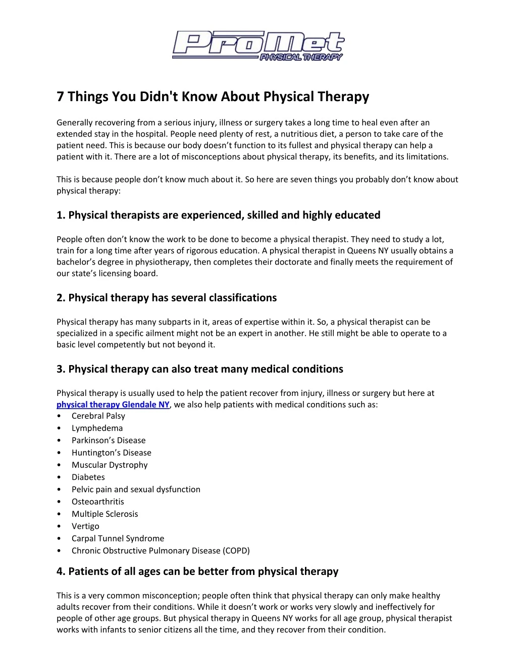 7 things you didn t know about physical therapy