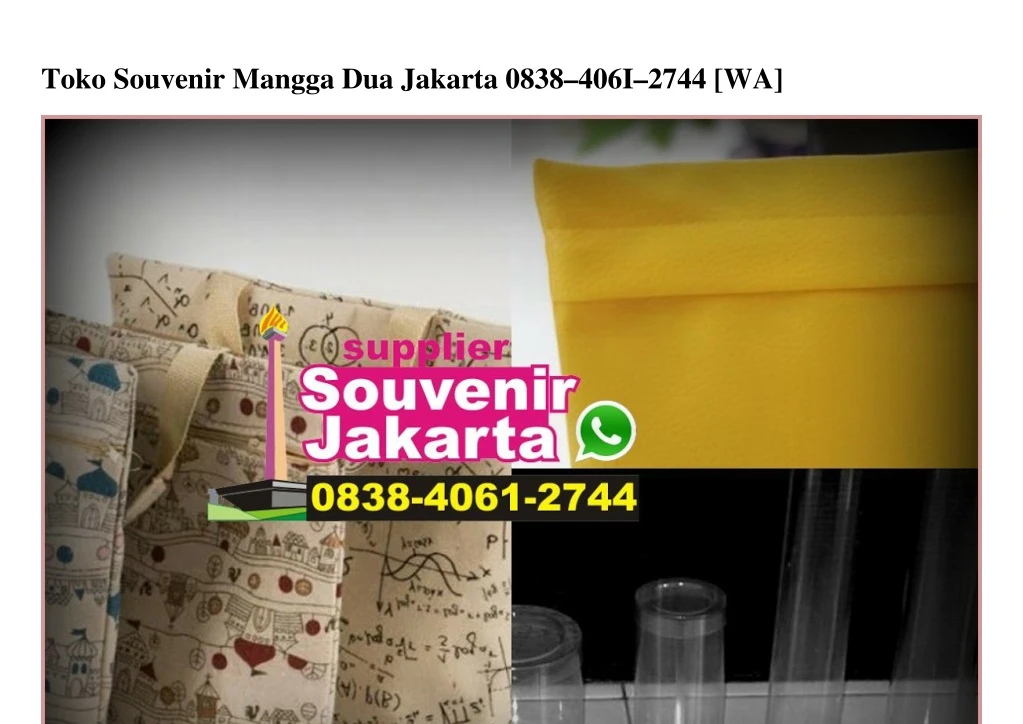 toko souvenir mangga dua jakarta 0838 406i 2744 wa