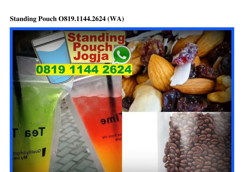 standing pouch o819 1144 2624 wa