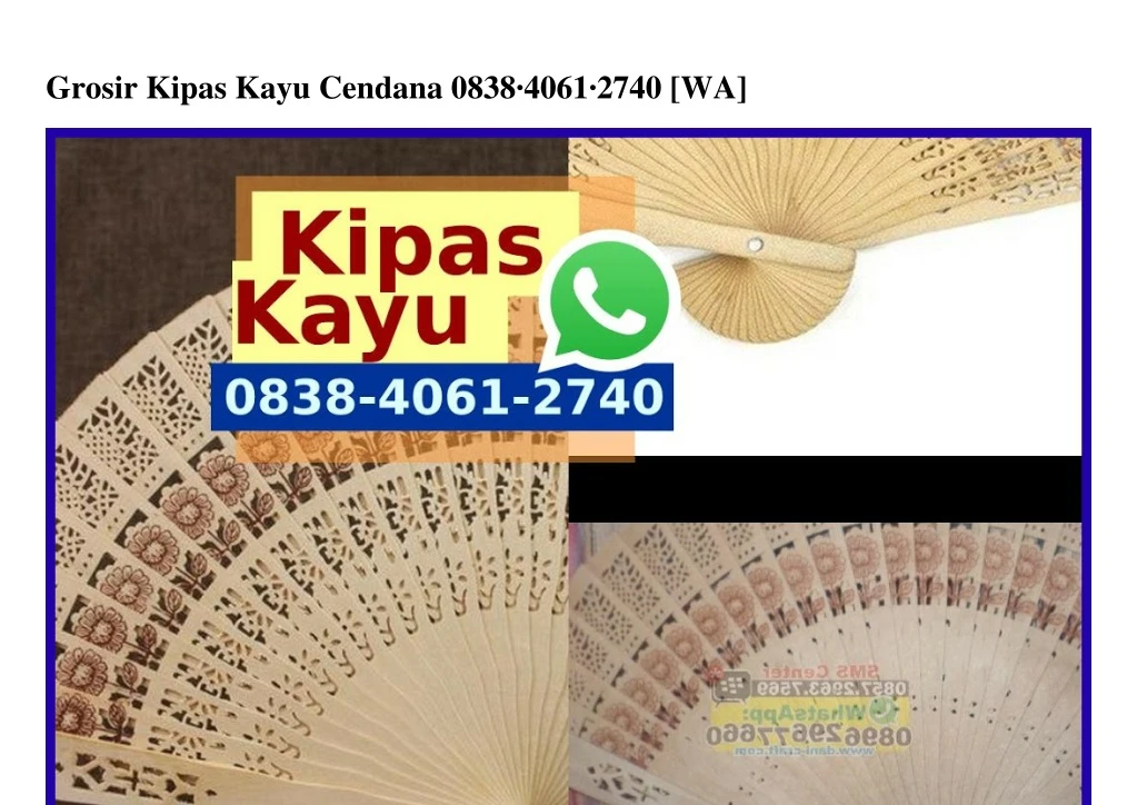 grosir kipas kayu cendana 0838 4061 2740 wa