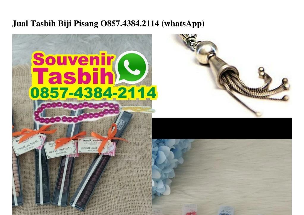 jual tasbih biji pisang o857 4384 2114 whatsapp