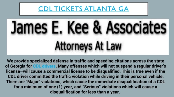 cdl tickets atlanta ga