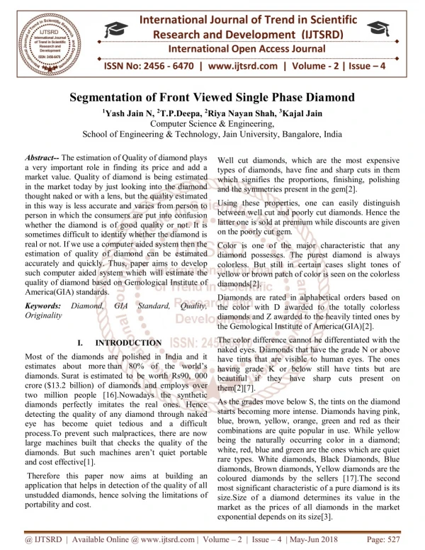 international journal of trend in scientific
