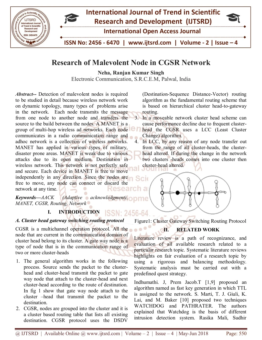 international journal of trend in scientific