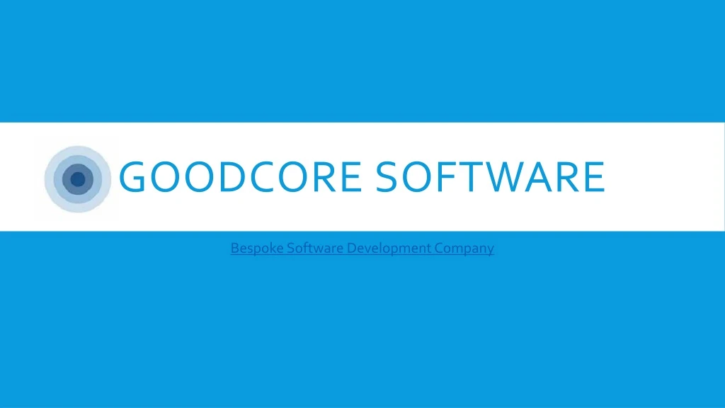 goodcore software