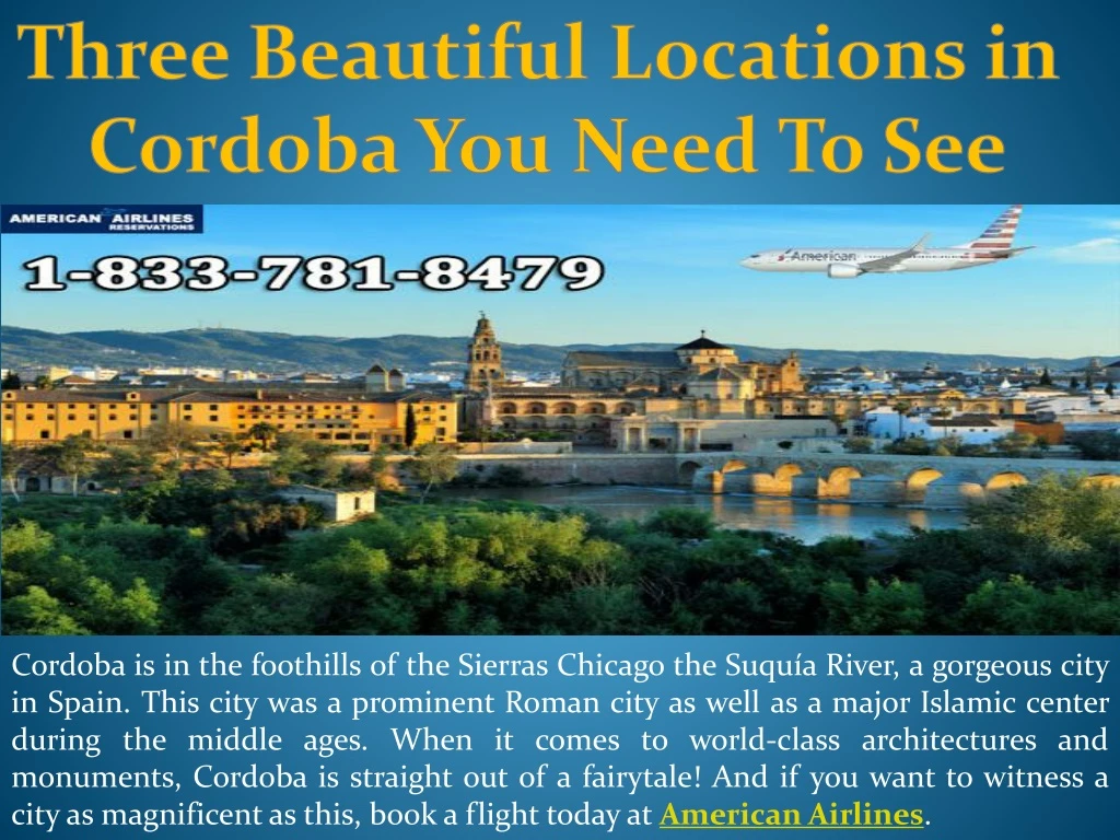 three beautiful locations in cordoba you need