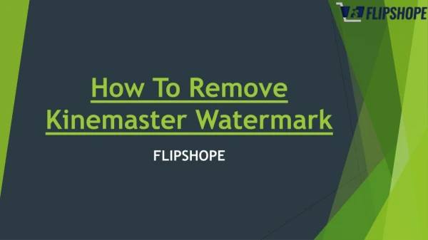 How to Remove KineMaster Watermark | KineMaster Mod Apk for Free