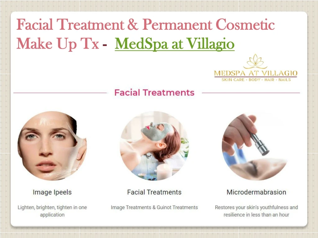 facial treatment permanent cosmetic make