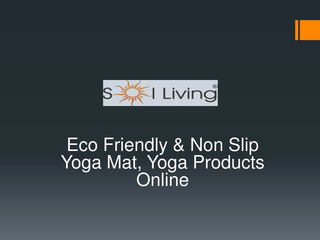 eco friendly non slip yoga mat yoga products online