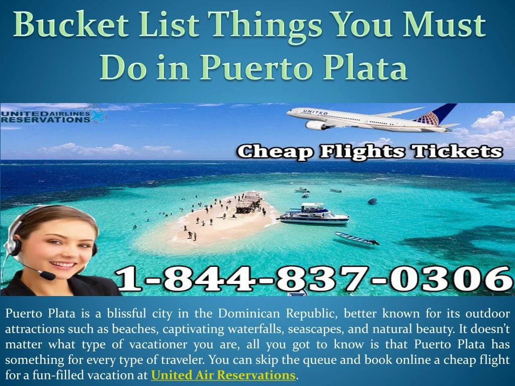 bucket list things you must do in puerto plata