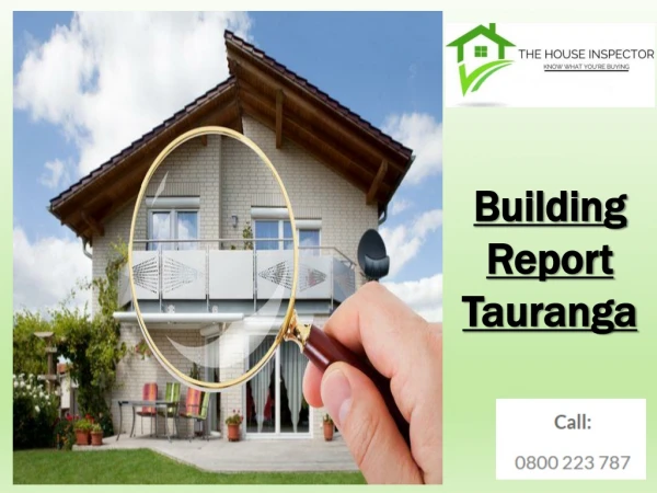 Building Report Tauranga