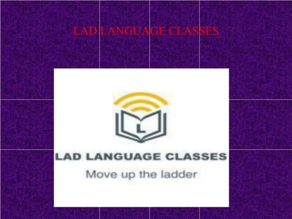 LAD Language Classes | Language Classes