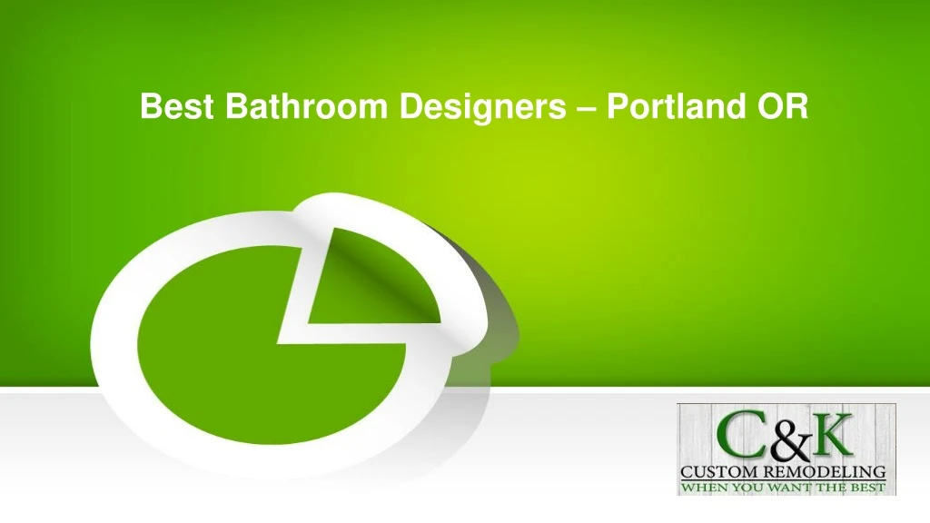 best bathroom designers portland or