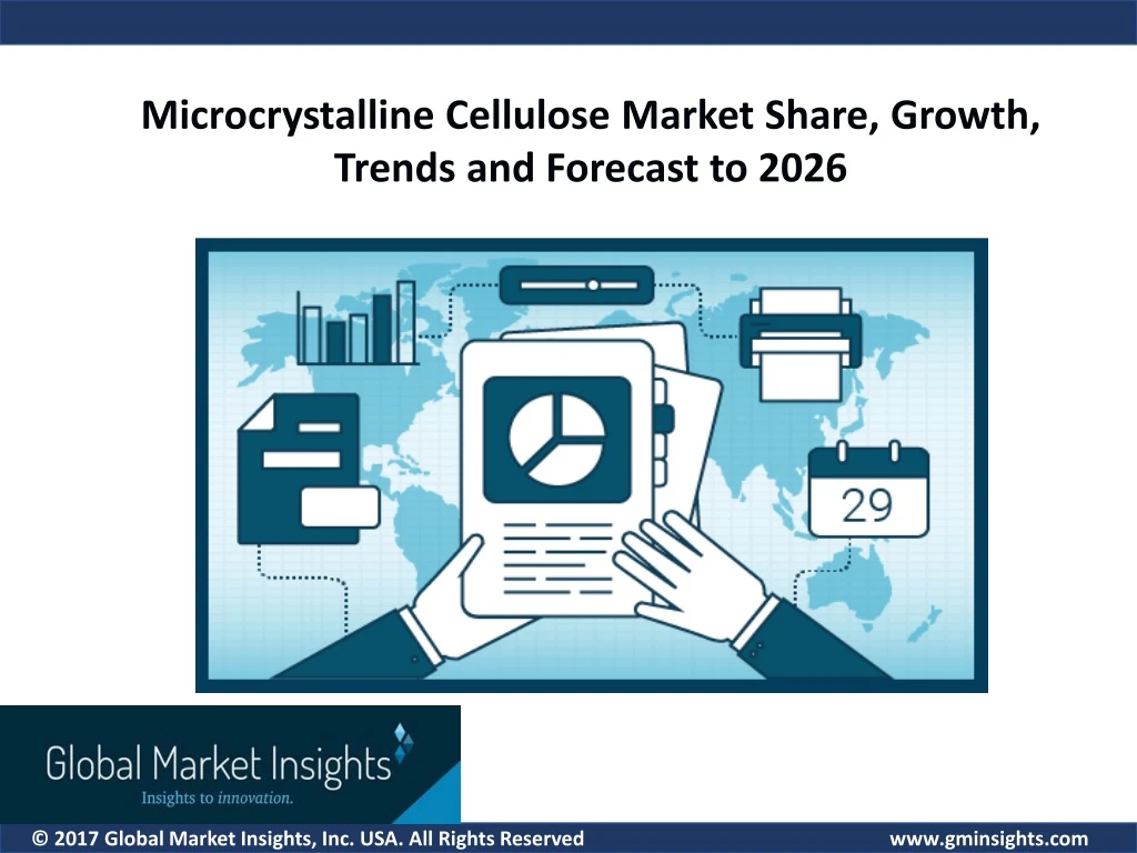 microcrystalline cellulose market share growth