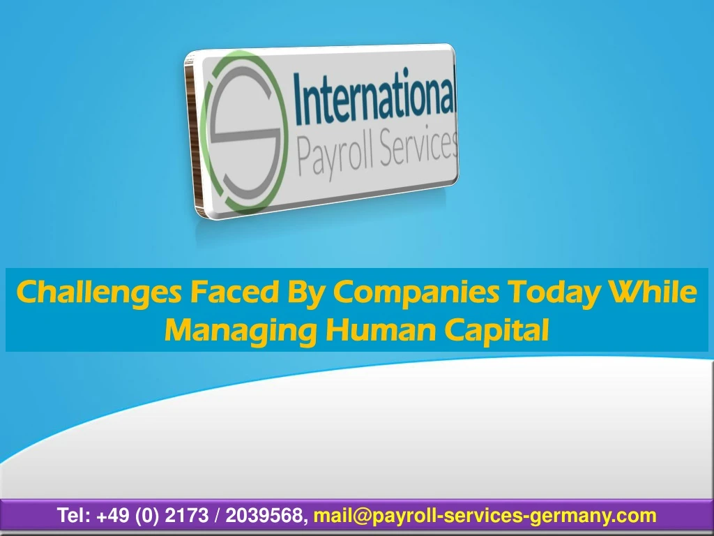 challenges faced by companies today while