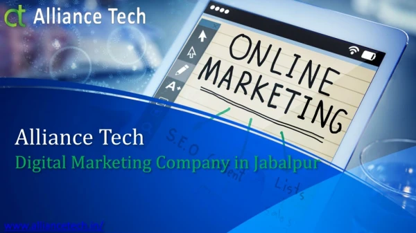 Alliance Tech - Digital Marketing Company in Jabalpur MP