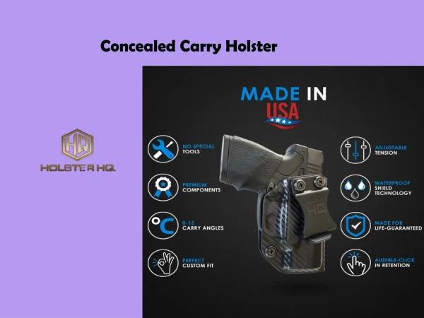 Buy Concealed Carry Holster Online
