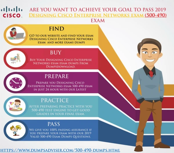Get Up to date Cisco 500-490 Exam Dumps [2019] For Guaranteed Success