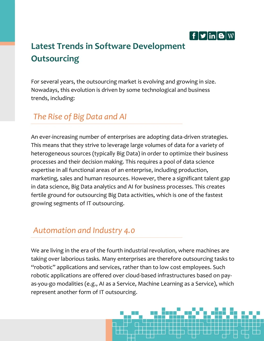 latest trends in software development outsourcing