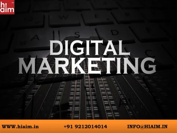 Best Digital Marketing Training Institute