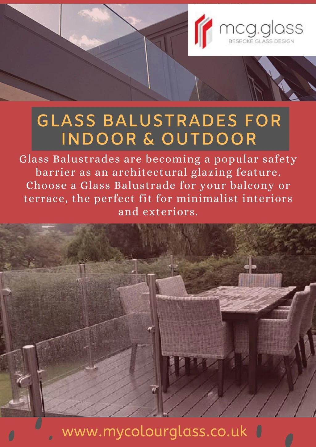 glass balustrades for indoor outdoor glass