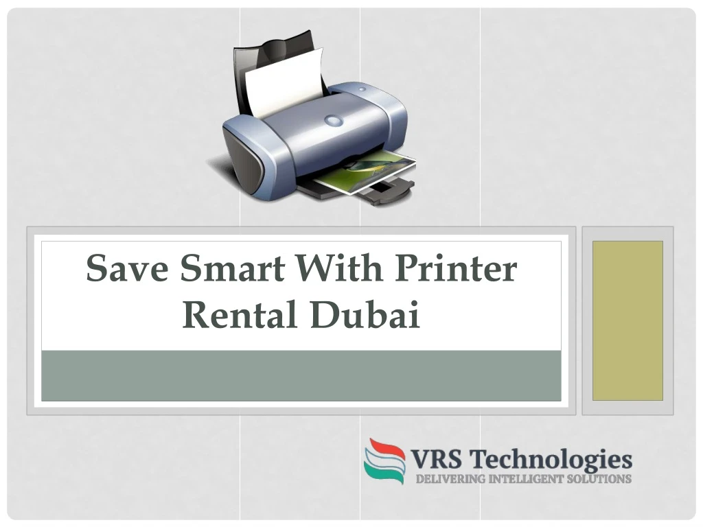 save smart with printer rental dubai