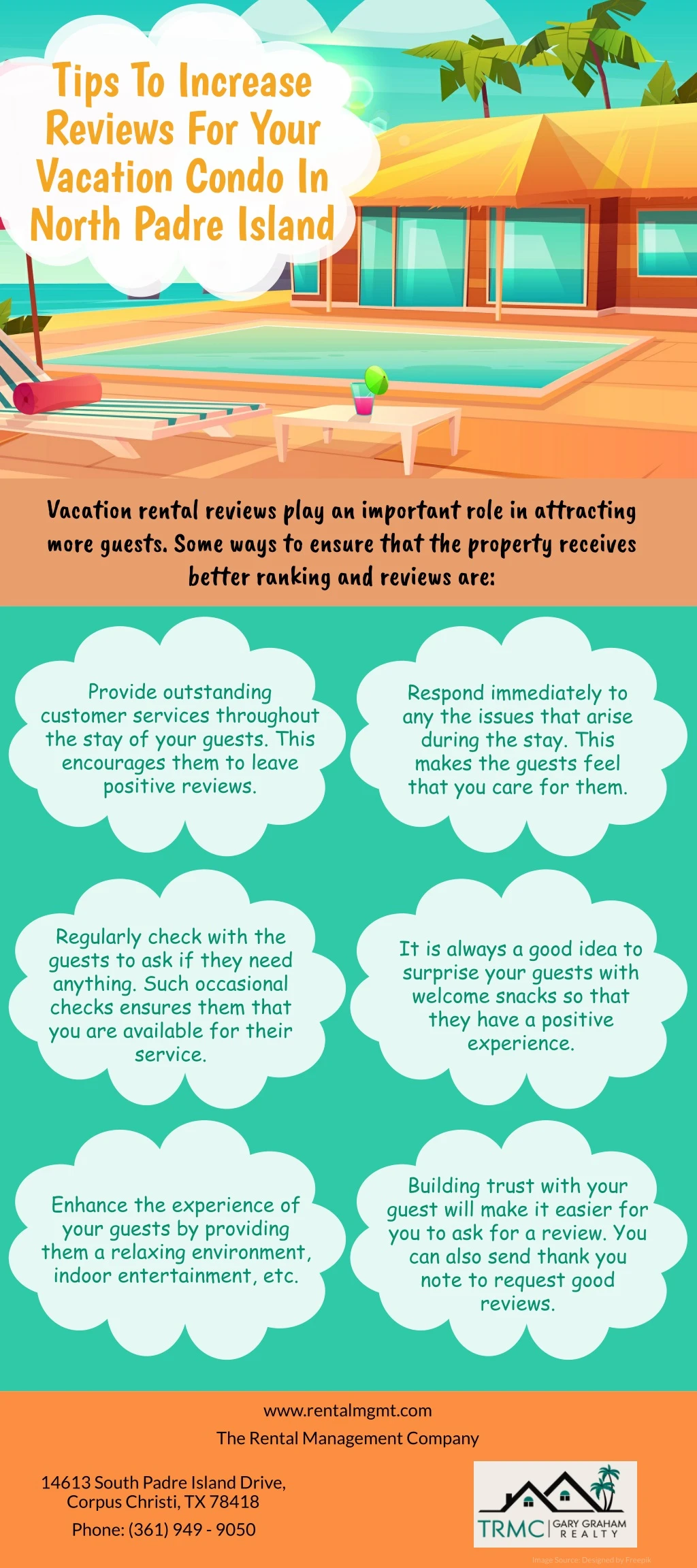 tips to increase reviews for your vacation condo