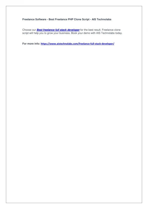 freelance software best freelance php clone