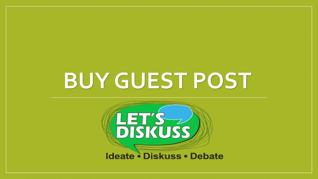 buy guest post