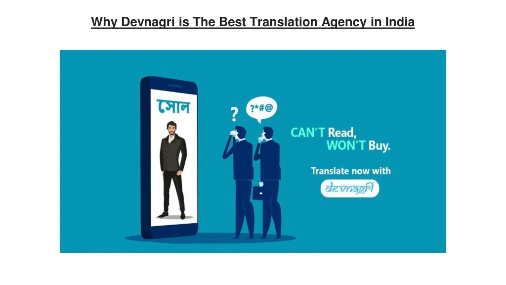 why devnagri is the best translation agency in india