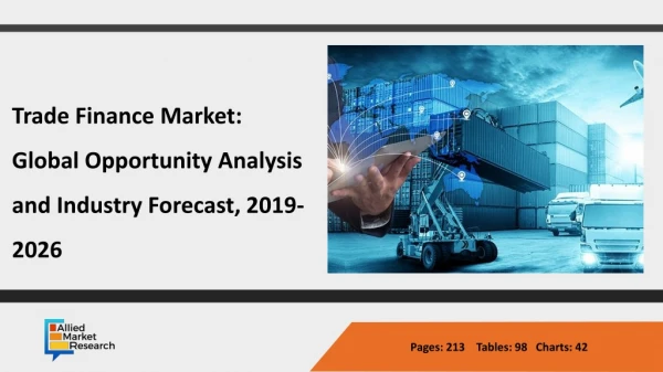 Trade Finance Market Increasing Demand and Dynamic Growth with Forecast 2026