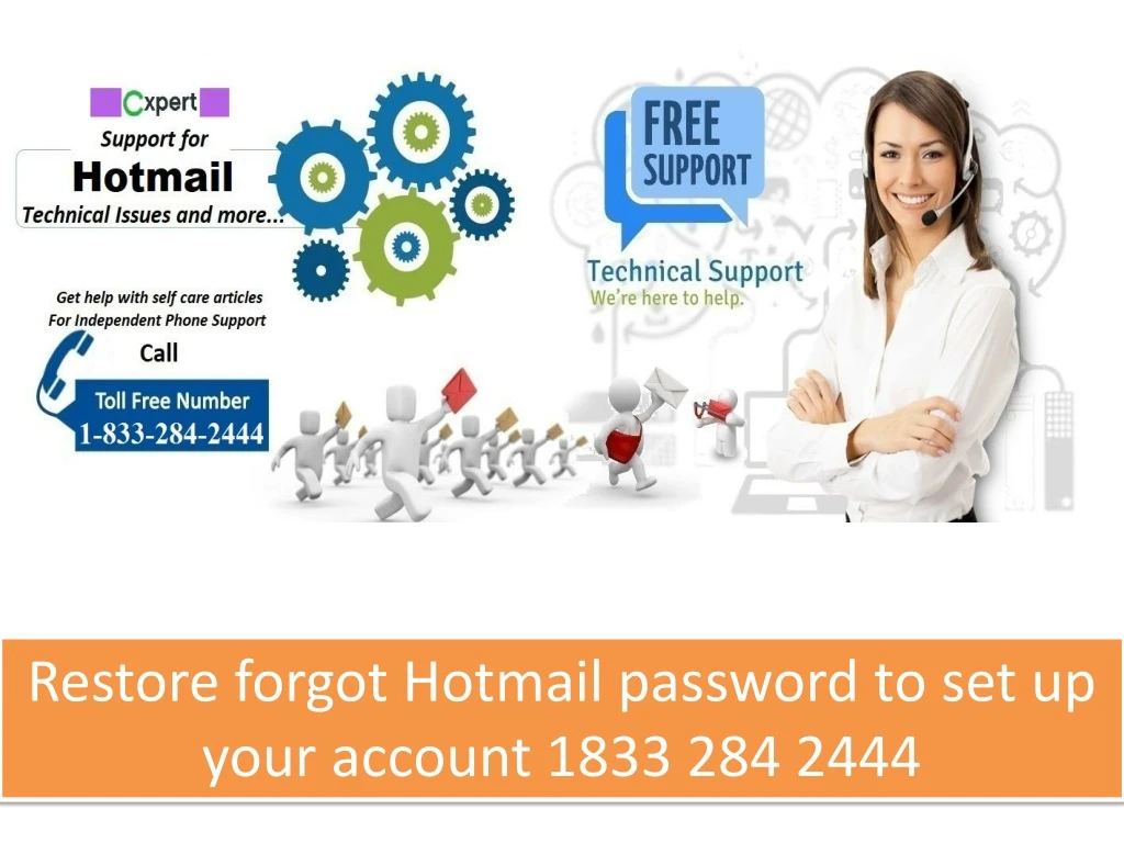 restore forgot hotmail password to set up your