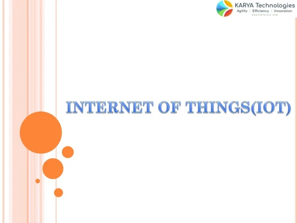 internet of things iot