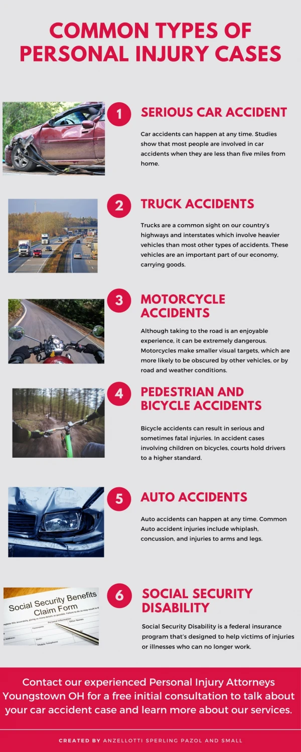 Top 6 Most Common Types of Motor Vehicle Accidents