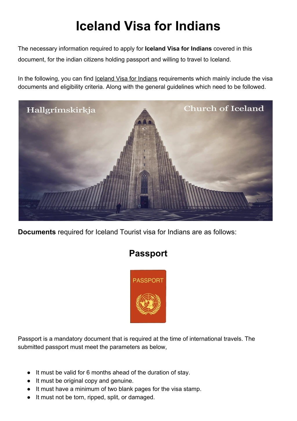 iceland visa for indians