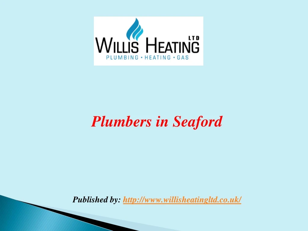 plumbers in seaford published by http