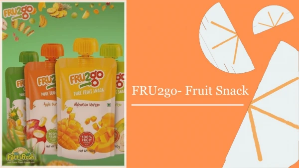 Importance Of Eating Fruits | Fruit Snack | FRU2go