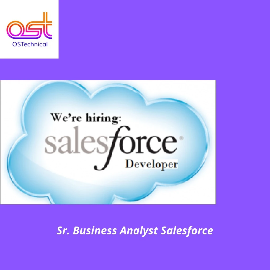 sr business analyst salesforce