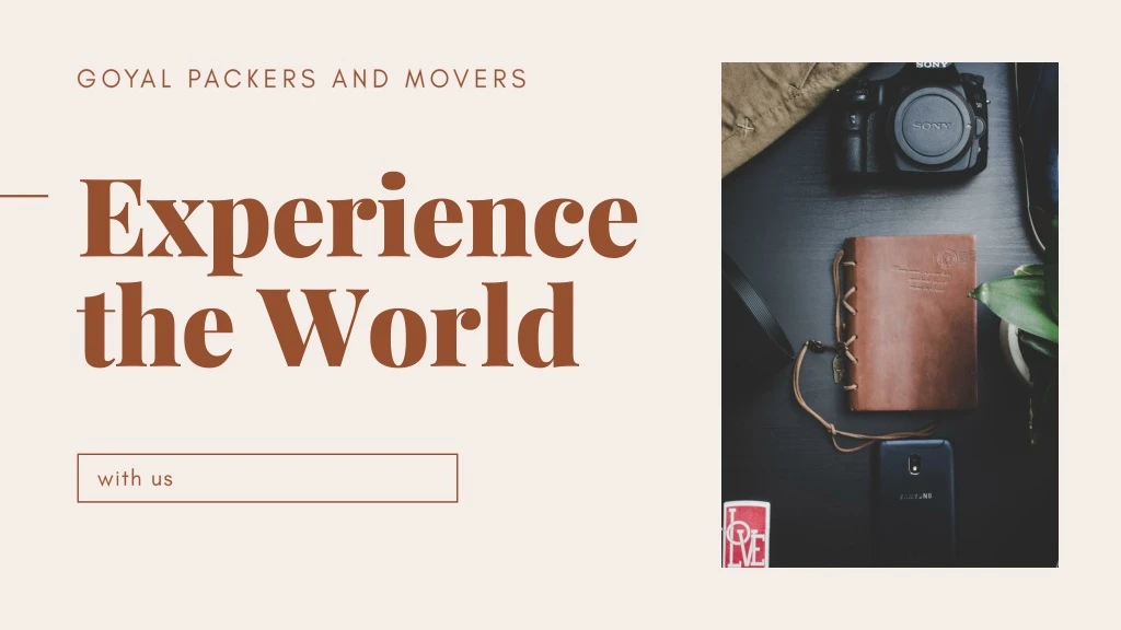 experience the world