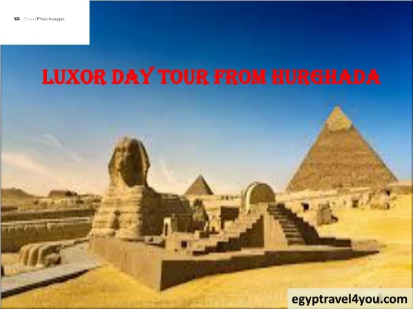 Luxor day tour from Hurghada