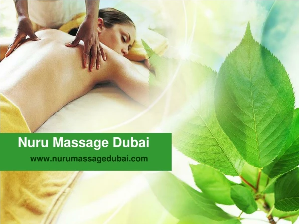 Get Nuru Massage Services in Dubai with Busty models