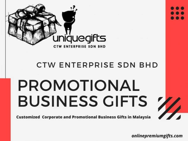 Promotional business gift supplier in Malaysia