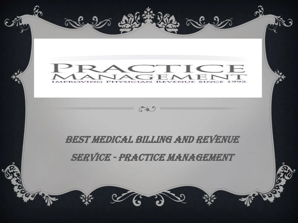best medical billing and revenue service practice management