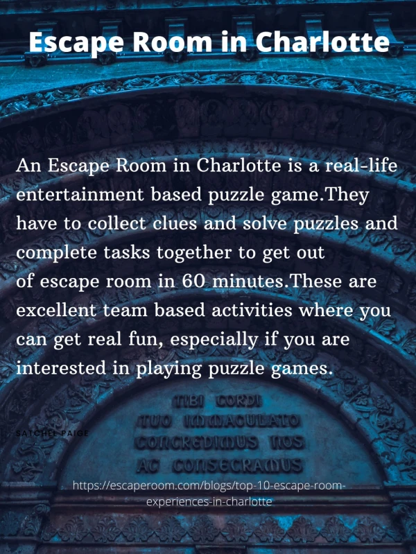 Escape Room in Charlotte