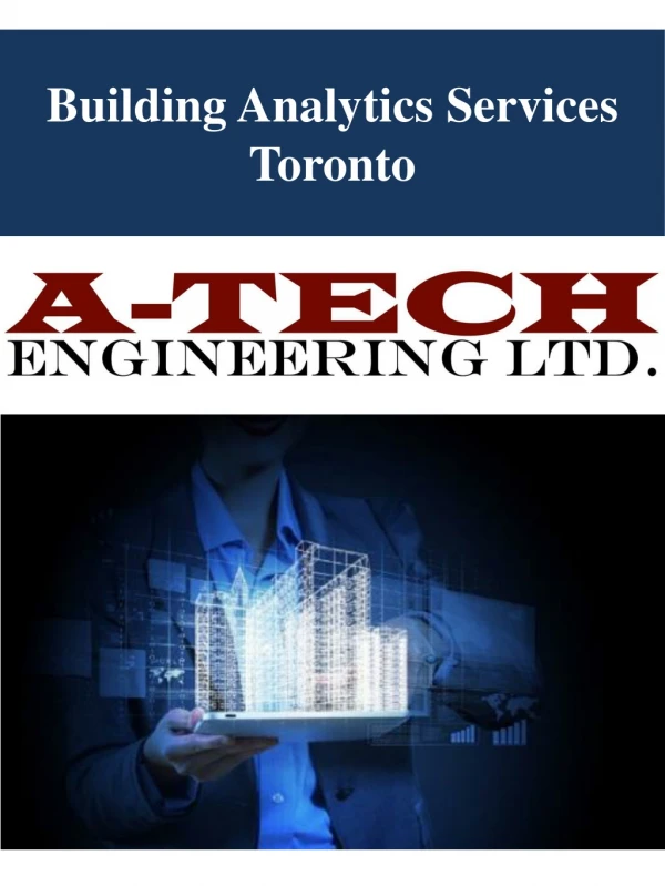 building analytics services toronto