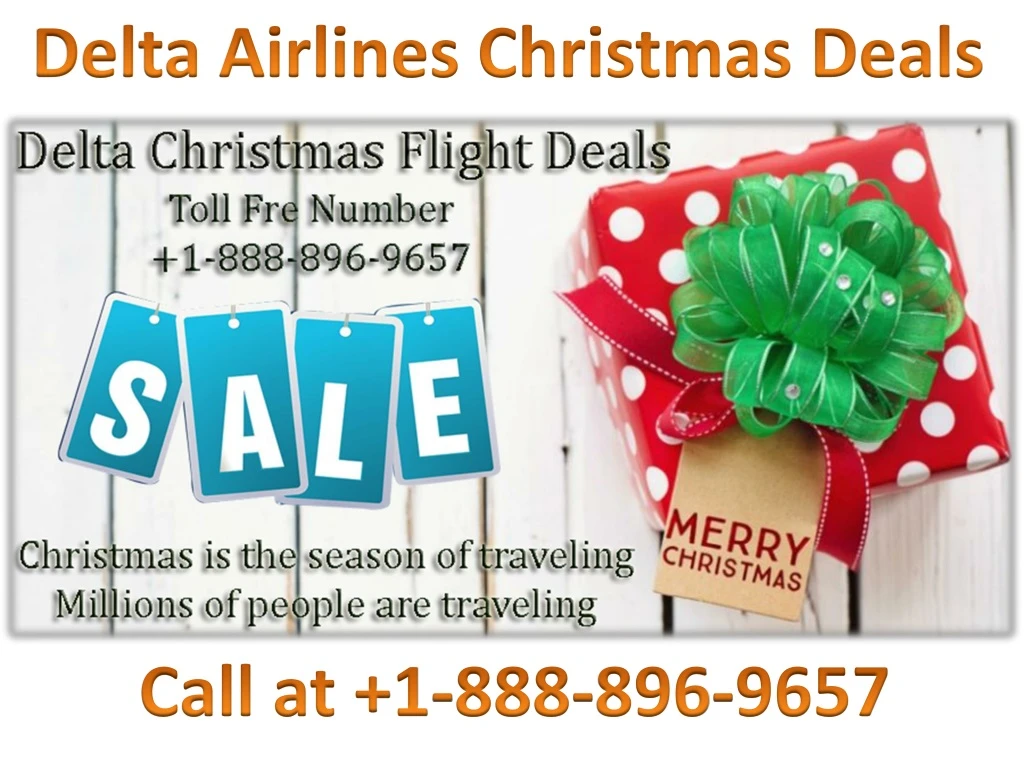 delta airlines christmas deals