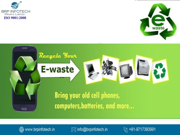 E-Waste management in India