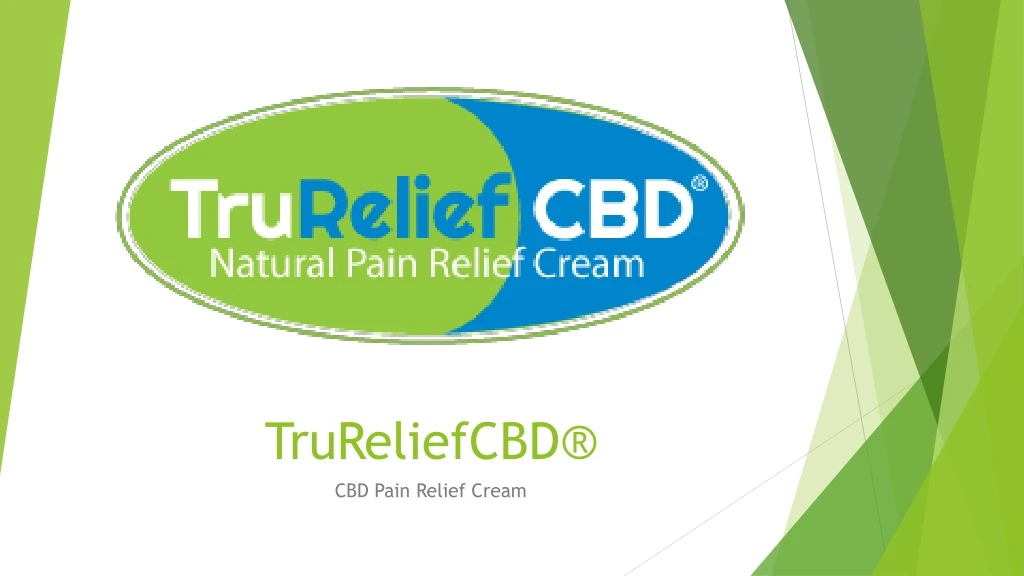 trureliefcbd cbd pain relief cream