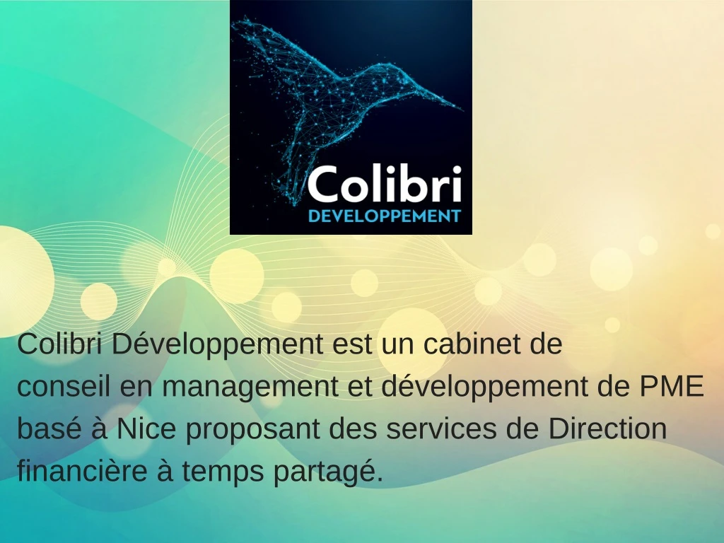 colibri d veloppement est un cabinet de conseil